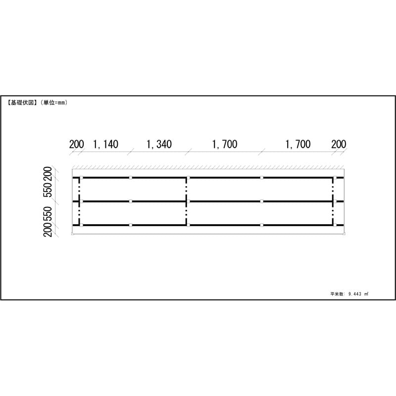 LIXIL リクシル 人工木ウッドデッキ 樹ら楽 プレーンタイプ 3.5間（6350mm） × 5尺（1528mm） 幕板Bセット 束柱Aタイプ（固定） ロング束柱（1000mm） 