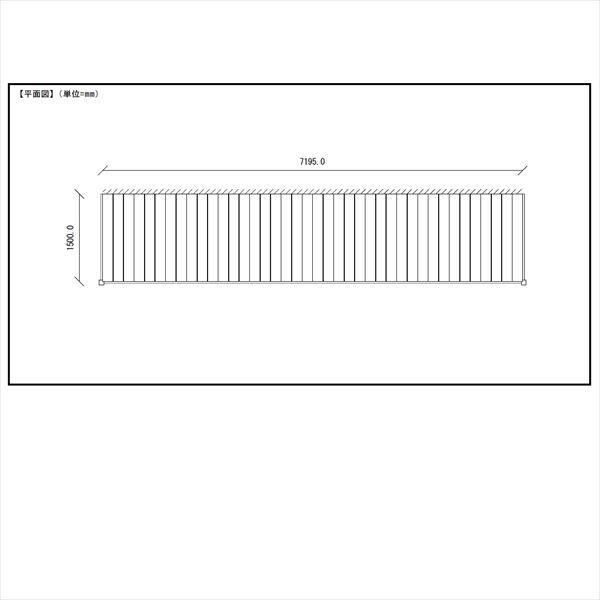 リクシル 樹ら楽ステージ 束柱Bセット(調整束・標準束柱) 幕板A仕様 4間×5尺 『ウッドデッキ diy キット 樹脂 人工木』 