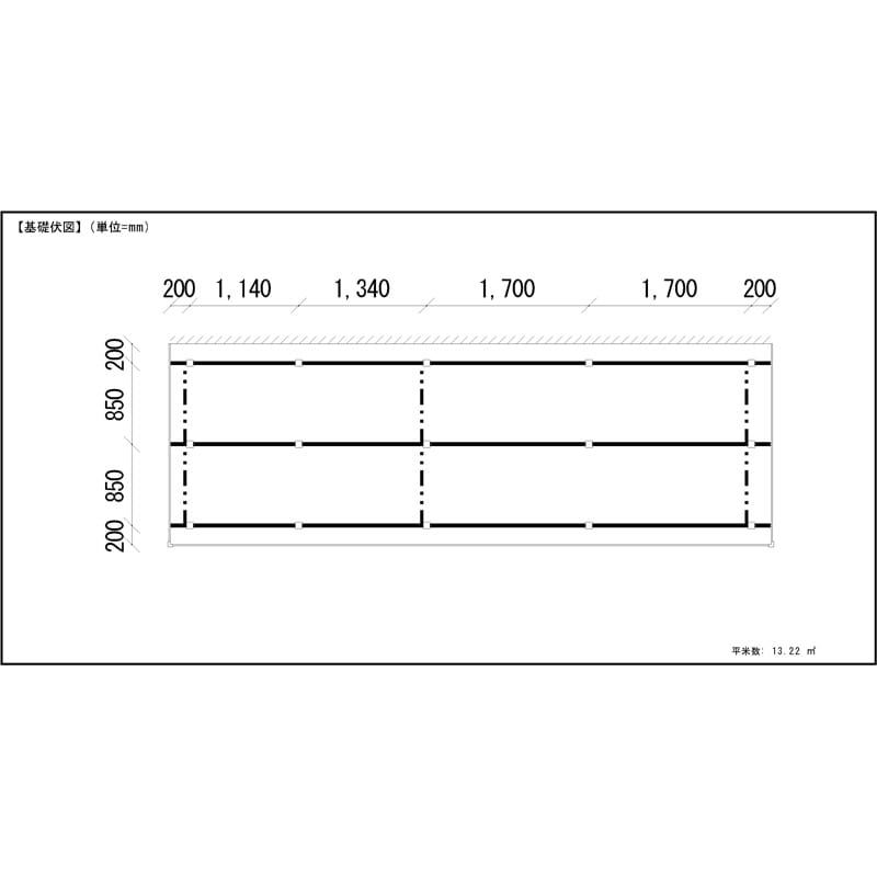 LIXIL リクシル 人工木ウッドデッキ 樹ら楽 プレーンタイプ 3.5間（6350mm） × 7尺（2128mm） 幕板Bセット 束柱Aタイプ（固定） ロング束柱（1000mm） 