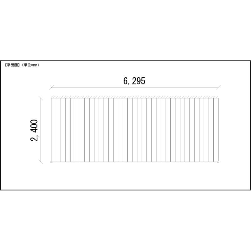 LIXIL リクシル 人工木ウッドデッキ 樹ら楽 プレーンタイプ 3.5間（6350mm） × 8尺（2428mm） 幕板Bセット 束柱Aタイプ（固定） ロング束柱（1000mm） 