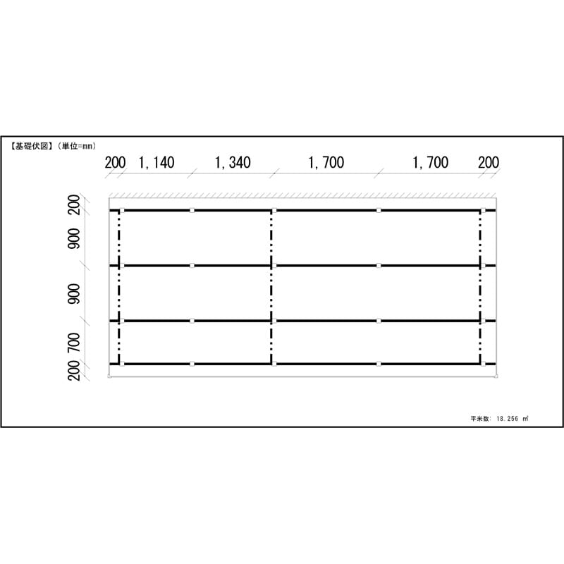 LIXIL リクシル 人工木ウッドデッキ 樹ら楽 プレーンタイプ 3.5間（6350mm） × 10尺（2928mm） 幕板Bセット 束柱Aタイプ（固定） ロング束柱（1000mm） 
