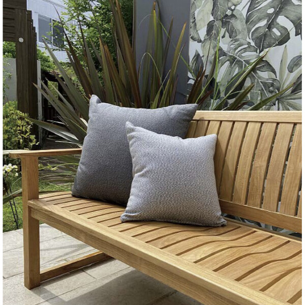 タカショー ファブリック マルストレ　屋外クッション45角　ライトグレー SR-45LG #32966300 ライトグレー