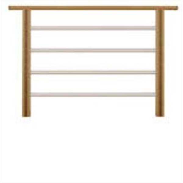 リクシル 樹ら楽ステージ デッキフェンス W1200パネル部材 パネル面材 横ビームパネル T08 『リクシル』 『ウッドデッキ 人工木 フェンス』 