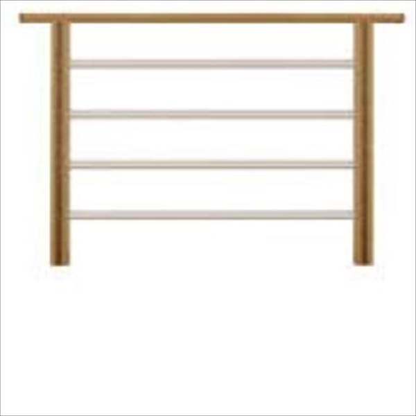 リクシル 樹ら楽ステージ デッキフェンス W750パネル部材 パネル面材 横ビームパネル T10 『リクシル』 『ウッドデッキ 人工木 フェンス』 シャイングレー