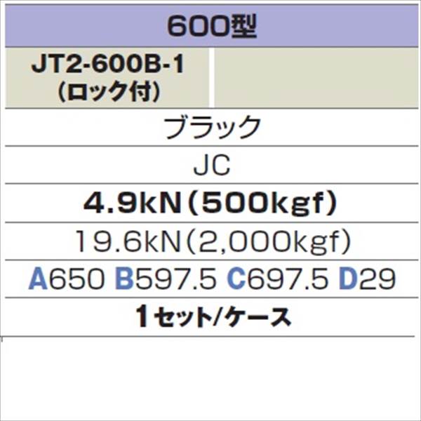 城東テクノ 耐圧マンホールカバー 枠セット(T-2) 600型／ロック付／丸枠セット JT2-600B-1 1セット入 『外構DIY部品』 ブラック(JC)