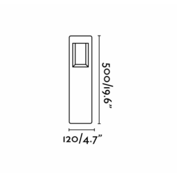 ゴーリキアイランド　NAYAナヤ LED ダークグレー ビーコンランプ　FA71199 ダークグレー