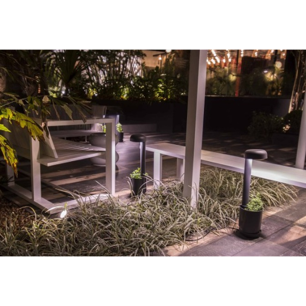 ゴーリキアイランド　GROWグロー LED ダークグレー ビーコン h65cm　FA71207 ダークグレー