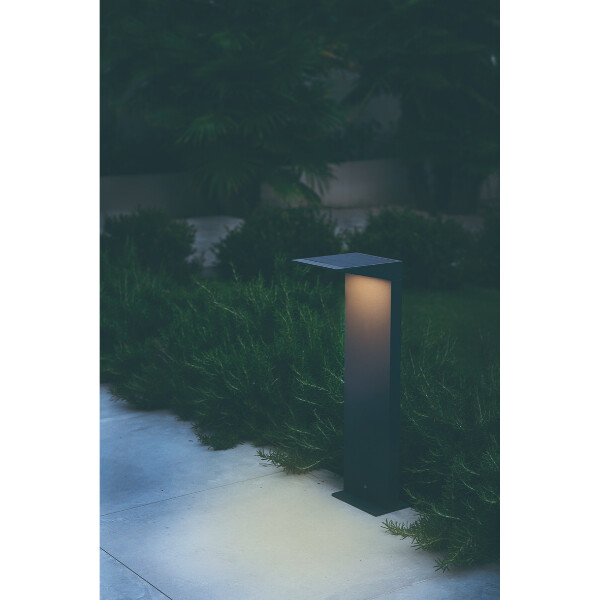 ゴーリキアイランド　　SOLEILソレイル LEDソーラー ダークグレー ビーコンランプ　FA70785 ダークグレー