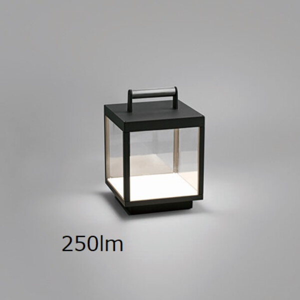 ゴーリキアイランド　KERALAケラーラ LED ダークグレー ポータブルランプ　FA74454 ダークグレー
