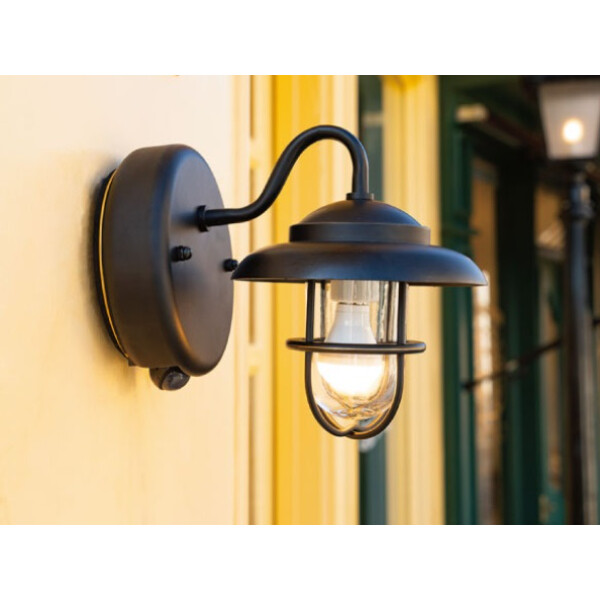 ゴーリキアイランド　　BR1760　BK CL LE SL　人感センサー付きライト　Clearglass　　750539 ブラック