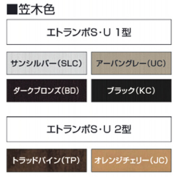 三協アルミ　エトランポU1型・U2型用　小口キャップ　手すりタイプ　1個入り　 