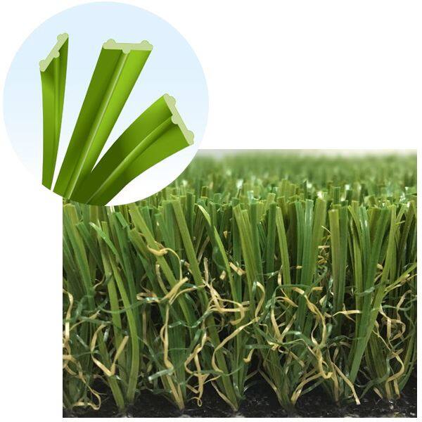 クローバーターフ プレミアムタイプ 芝丈35mm 1ｍ×10ｍ CTP35 『人工芝 ロール 庭 リアル』 グリーン