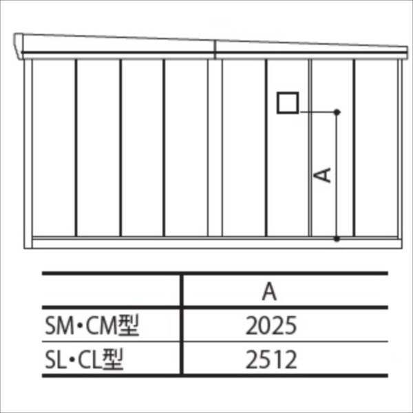 タクボガレージ　ガレージ用オプション　換気扇用パネル　SL・CL型セット納入　＊ガレージ本体と同時購入価格　L-KF-20A 