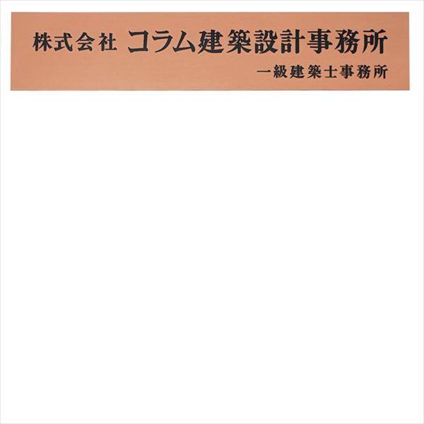 丸三タカギ エッチング銘板 EPL-C-2 『表札 サイン』 