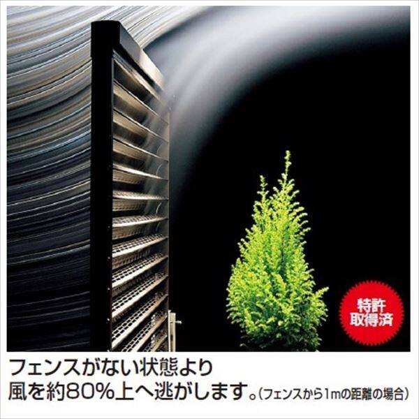 【法人様限定商品 個人宅・現場配送不可】四国化成　防風フェンス　TBF3型　本体　H1500　TBF3-1520SC　『目隠しルーバー　アルミフェンス　柵』 ステンカラー