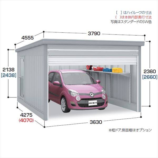 『配送は関東・東海限定』　イナバ物置　ガレーディア　GRN-3642S　豪雪地型　『シャッター車庫　ガレージ』 