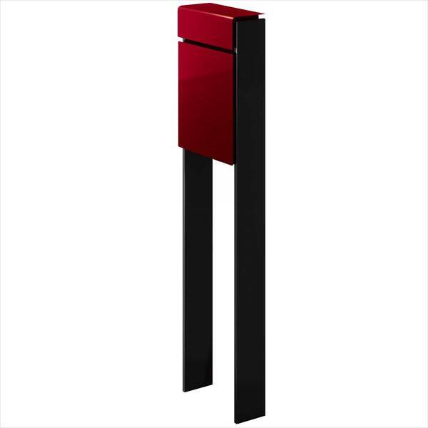 YKK フィッテ (上入れ前だし) DPB-1 『ポスト+柱セット』 ポスト:シックレッド/柱: