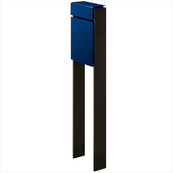 YKK フィッテ （上入れ前だし） DPB-1 『ポスト＋柱セット』 ポスト：プレシャスブルー／柱：シュペリグレイ