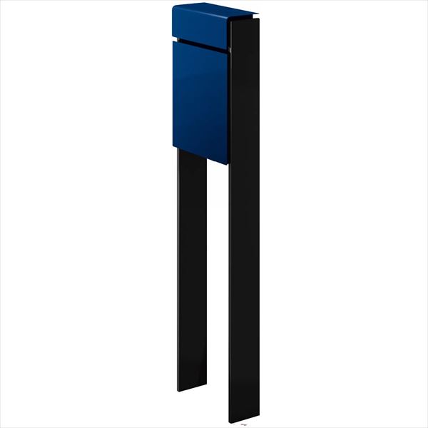 YKK フィッテ （上入れ前だし） DPB-1 『ポスト＋柱セット』 ポスト：プレシャスブルー／柱：カームブラック