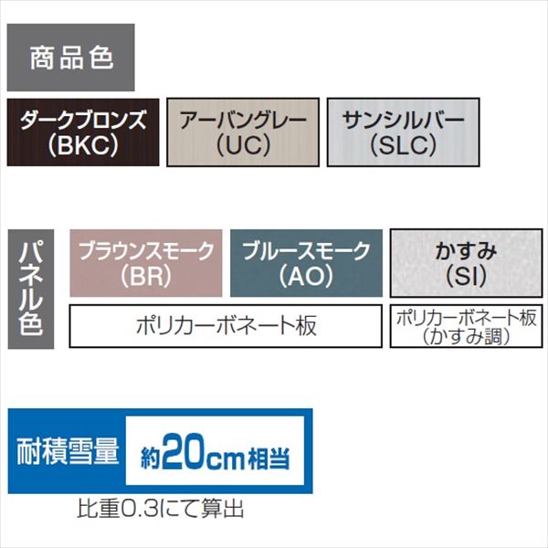 三協アルミ　独立式テラス　レボリューD　1.0間×4尺　600タイプ／関東間／標準柱（H24）／単体　ポリカ屋根 