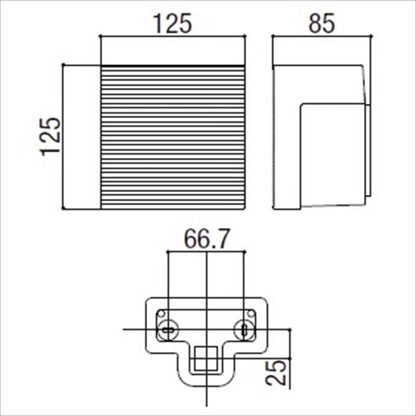 リクシル LPK-14型 8 VLE17 NK オフブラック 『エクステリア照明 LED100V ライト』 