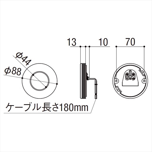 リクシル LPK-32型 8 VLF07 BK ブラック 『エクステリア照明 LED100V ライト』 
