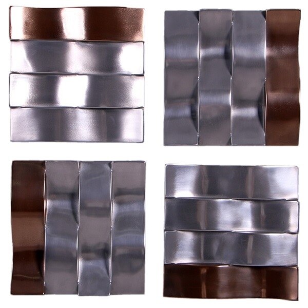 FRP アート壁掛けパネル(4点) / Onda Wall Panel fr150350 