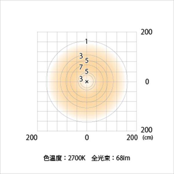 タカショー ポールライト（100V) スタイルポールライト 15型 ルーバー HFD-D49L ＃71689000 『エクステリア照明 ライト』