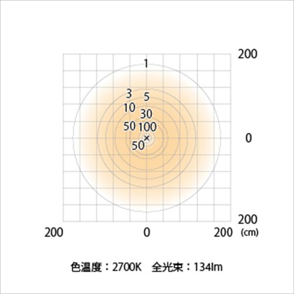 タカショー ポールライト（100V) スタイルポールライト 20型 ルーバー HFD-D52L #71695100 『エクステリア照明 ライト』 スレートシルバー