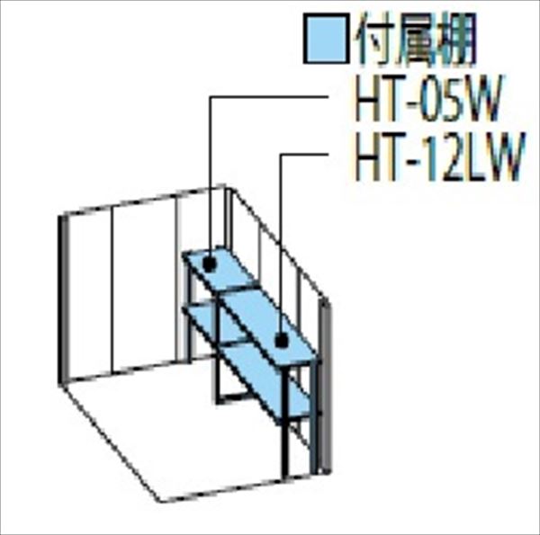 ND-S1819Y 田窪工業所 タクボ物置 ND／ストックマン 側面棚 標準屋根 多雪型 カーボンブラウン