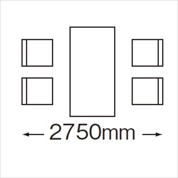 タカショー ナルディ アロロ アロロテーブル NAR-T04M ＃32873400 『ガーデンテーブル』 モカ