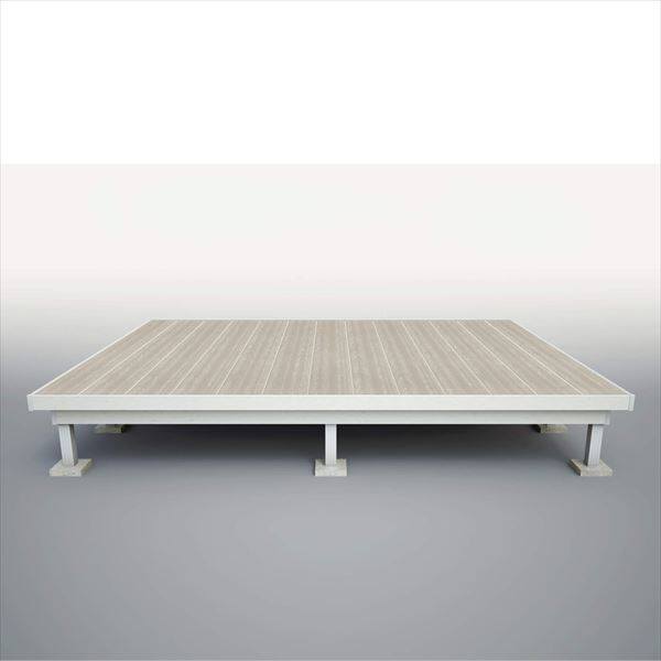 三協アルミ 人工木デッキ ひとと木キュアーズ 1間×5尺 関東間 標準・固定束柱 NYD-6050