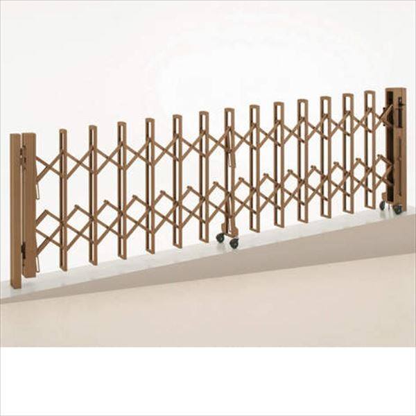 【法人様限定商品 】四国化成　ニューハピネスHG　傾斜地タイプ　片開き　355S　H10　『カーゲート　伸縮門扉』 