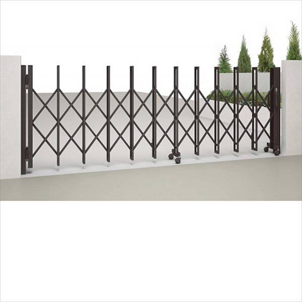 【法人様限定商品 】四国化成　バリューアコーA1型　片開き　440S　『カーゲート　伸縮門扉』 