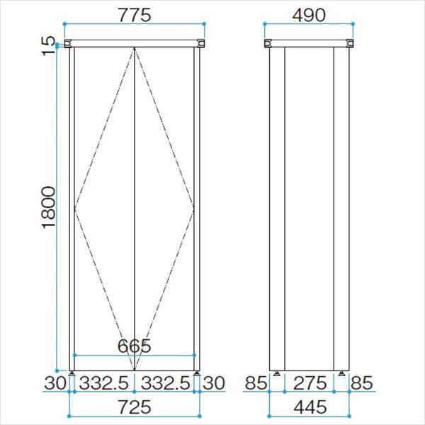 タカショー　ガーデンデコレーション　アートボードボックスロング　『ガーデン　流し台』 