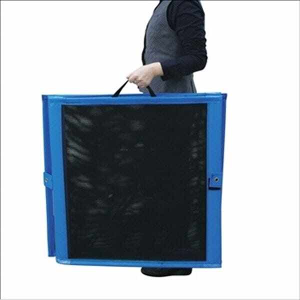 テラモト 自立ゴミ枠 折りたたみ式 黒 DS-261-011-9 600×600×700ｍｍ 250L 『ゴミストッカー ゴミ収集庫』 『ゴミ袋（45L）集積目安 5袋、世帯数目安 2世帯』 