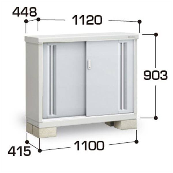 『配送は関東・東海限定』イナバ物置　MJX／シンプリー　MJX-114A PS　全面棚タイプ　 PS(プラチナシルバー)