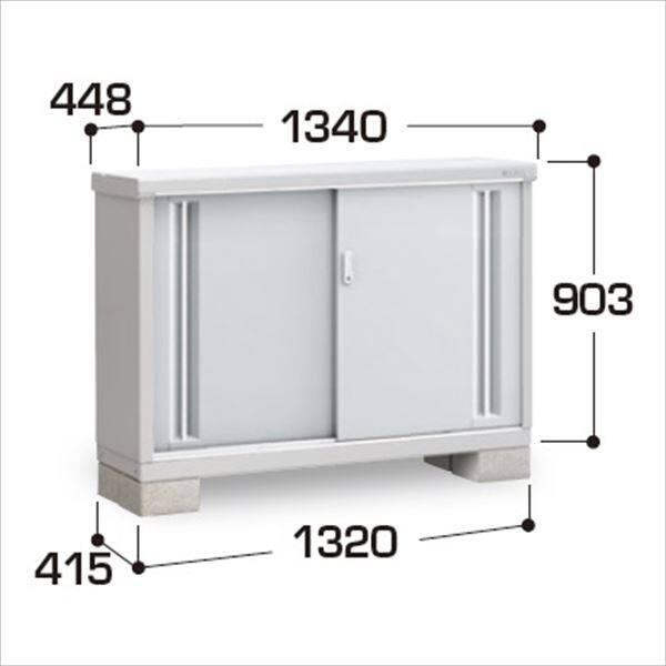 『配送は関東・東海限定』イナバ物置　MJX／シンプリー　MJX-134A PS　全面棚タイプ　 PS(プラチナシルバー)