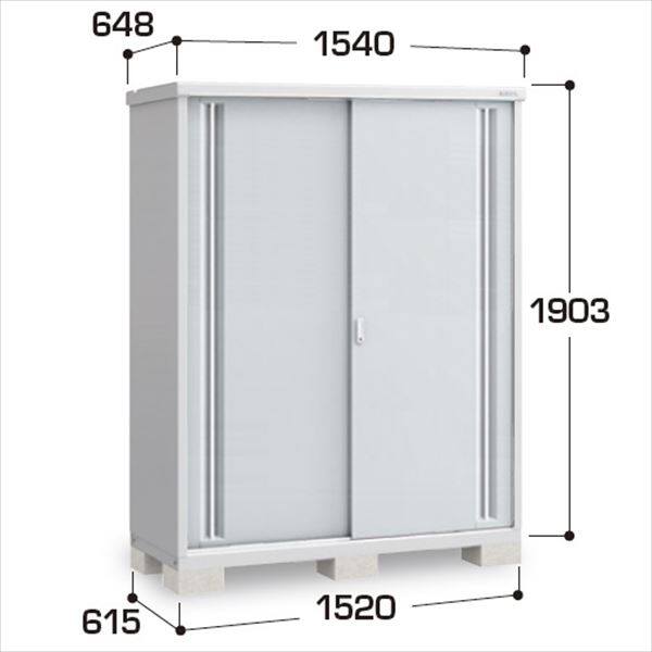 イナバ 物置 シンプリー MJX-156E TB 1520×615×1903 ティンバーブラウン MJX-156E-TB - 4