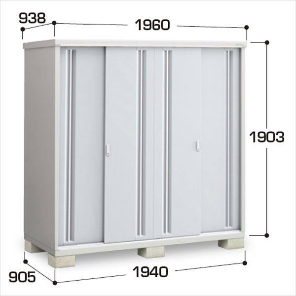 『配送は関東・東海限定』イナバ物置　MJX／シンプリー　MJX-199E PS　全面棚タイプ　 PS(プラチナシルバー)