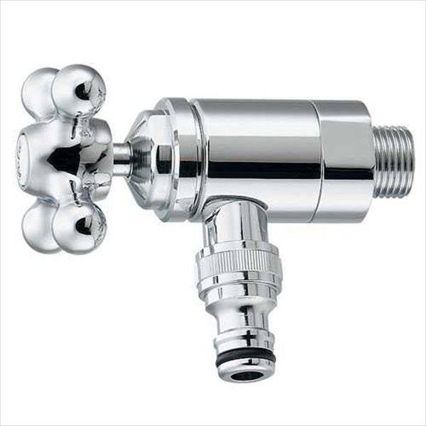 カクダイ ガーデン用水栓 散水栓 ターニング機能付き 701-325-13 『水