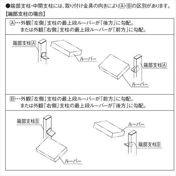 三協アルミ S.ボーダー ウチミズ 基本用 2スパン 標準タイプ 幅1000×高1500ｍｍ 『建築家がつくるデザインフェンス UCHI-MIZU』 『アルミフェンス 柵』 