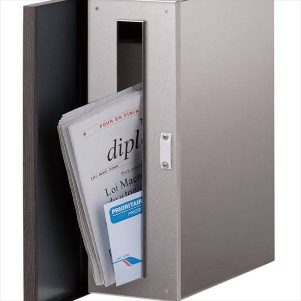 オンリーワン ジョイ トール 埋め込みタイプ ブラック KS1-B147A 『郵便ポスト』『大型配達物対応』 