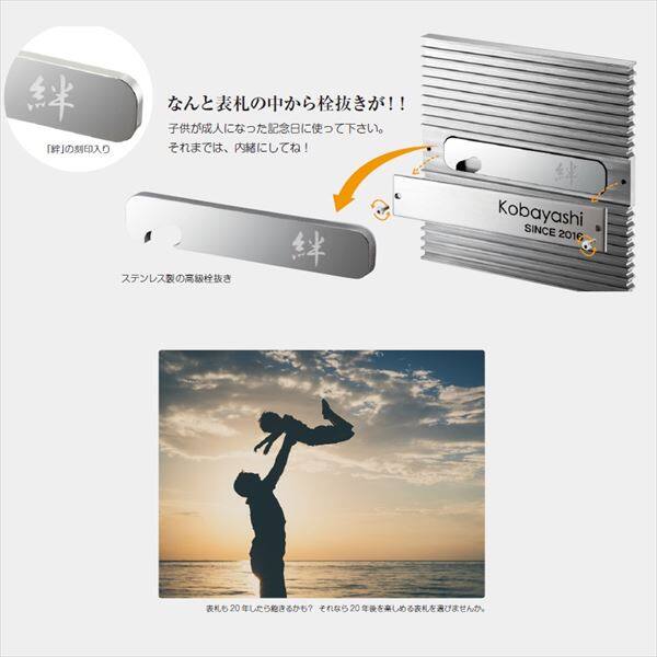 美濃クラフト 濃い顔シリーズ OYAKO表札 OY-2 『表札 サイン 戸建』 