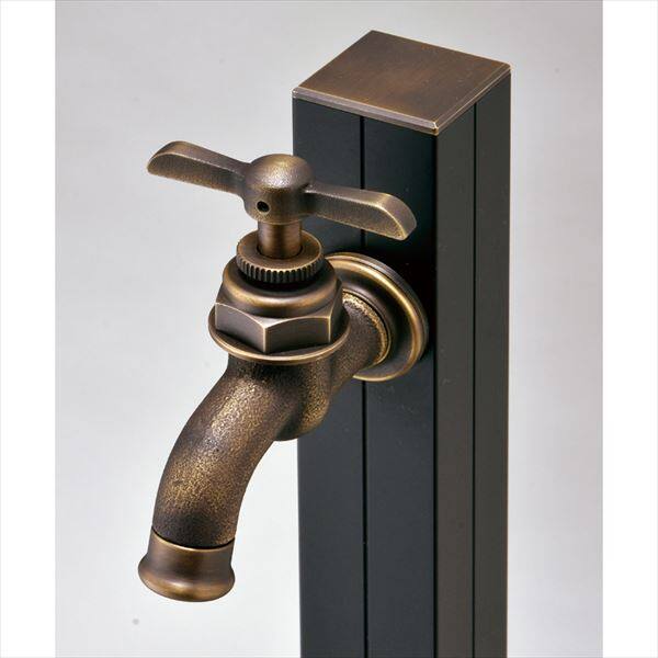 オンリーワン アクアルージュアンティーク TK3-SCB 『水栓柱・立水栓セット（蛇口付き）』 マットブラック