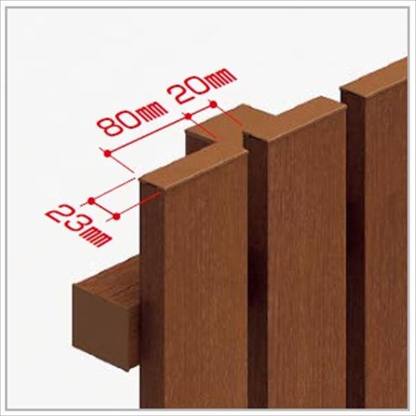 【法人様限定商品 個人宅・現場配送不可】四国化成　スクリーンフェンス　アレグリアフェンスＴＬ2型　本体　AGTL1-1820　『アルミフェンス　柵』 マロンブラウン