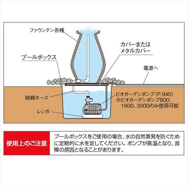 タカショー ウォーターガーデン プールボックス 90L PBV-15 ＃20298000 『ガーデニングDIY部材』 