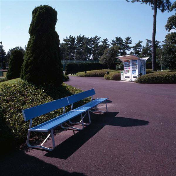 ミヅシマ工業 ベンチEM 1.8背付 LW-EM 241-0210 『ガーデンベンチ・公共向け』 