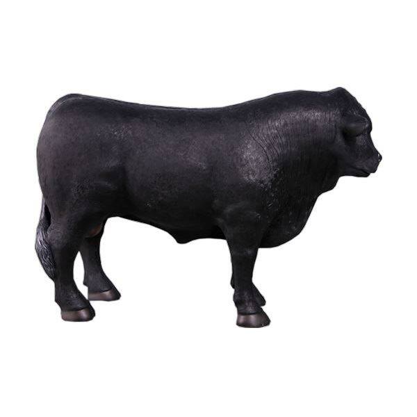 FRP 小型アンガス牛・左向き / Definitive Angus Looking Left fr160069BL 『動物園オブジェ アニマルオブジェ 店舗・ホテル向け』 