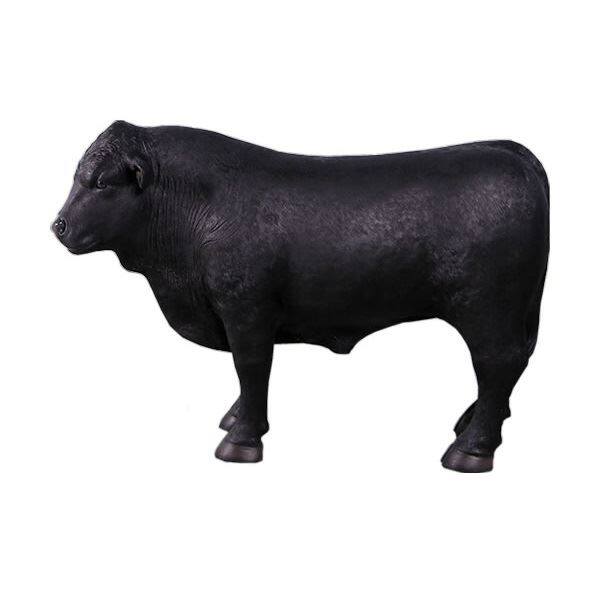 FRP 小型アンガス牛・左向き / Definitive Angus Looking Left fr160069BL 『動物園オブジェ アニマルオブジェ 店舗・ホテル向け』 